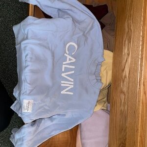 Calvin Klein crewneck crop top